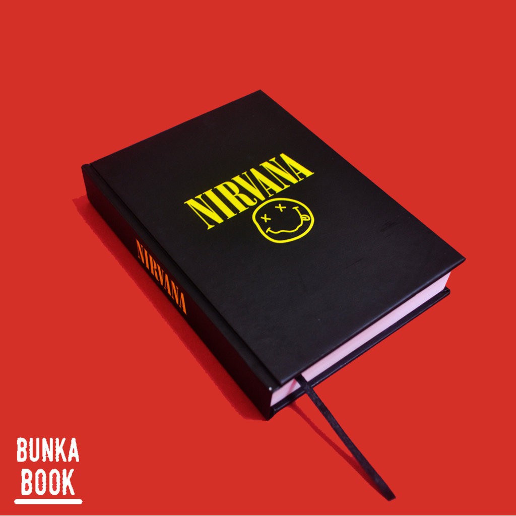 

Pocket Book Hardcover Musik Nirvana Ukuran A6 Jurnal Agenda Planner Gift Couple