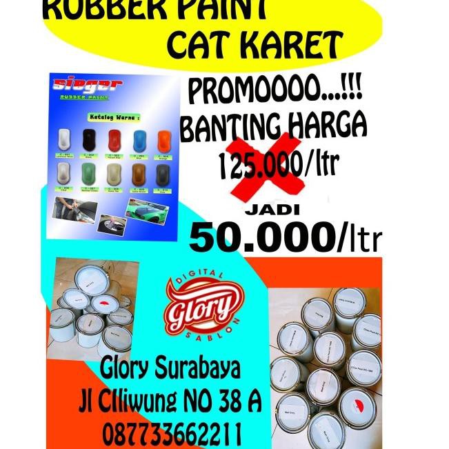 

ozd-352 RUBBER PAINT CAT KARET