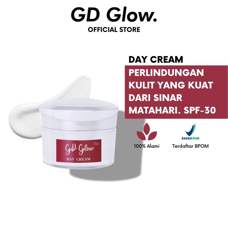 Pelembab Wajah Day Cream By GD Glow (Platinum Series)
