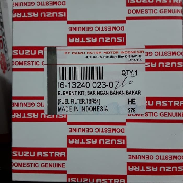 FILTER SOLAR PANTHER ISUZU