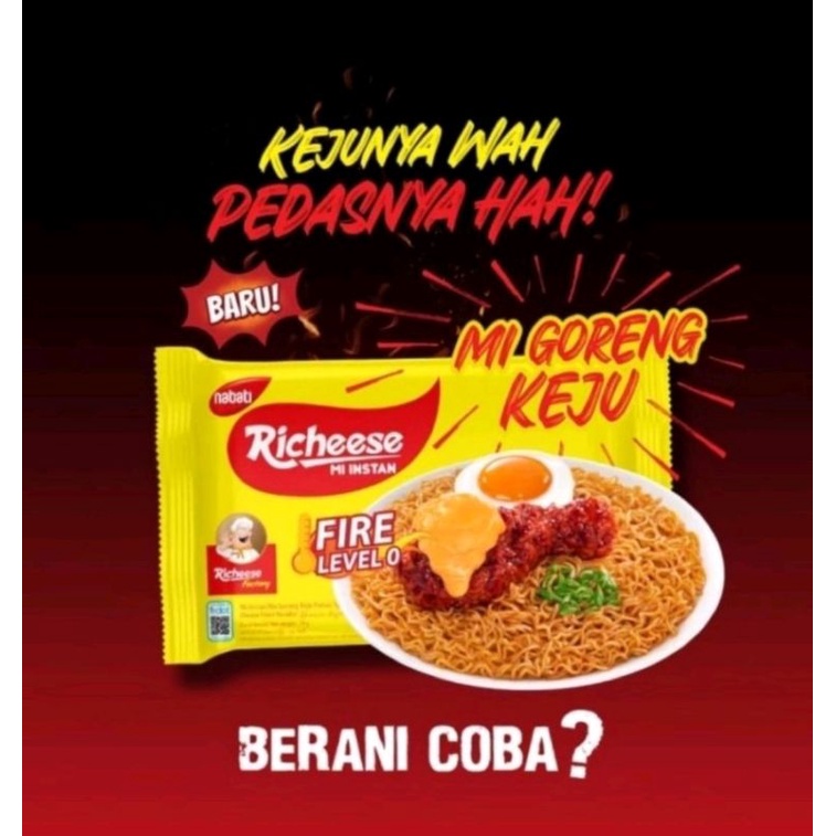 

MI RICHEESE MIE GORENG KEJU LEVEL 0