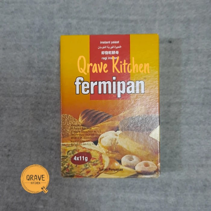 

Fermipan ragi instant box isi 4 / dry yeast / fermipan