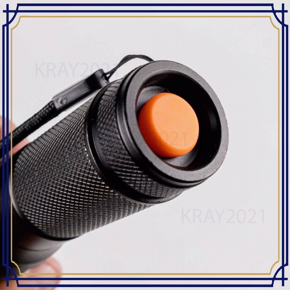 TaffLED Senter Tactical XML-T6 3000 Lm+Baterai+Charger+Box-E97