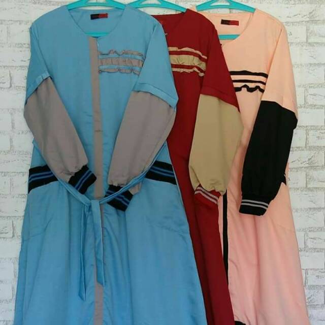 Gamis sporty/ Gamis/ Gamis Toyobo