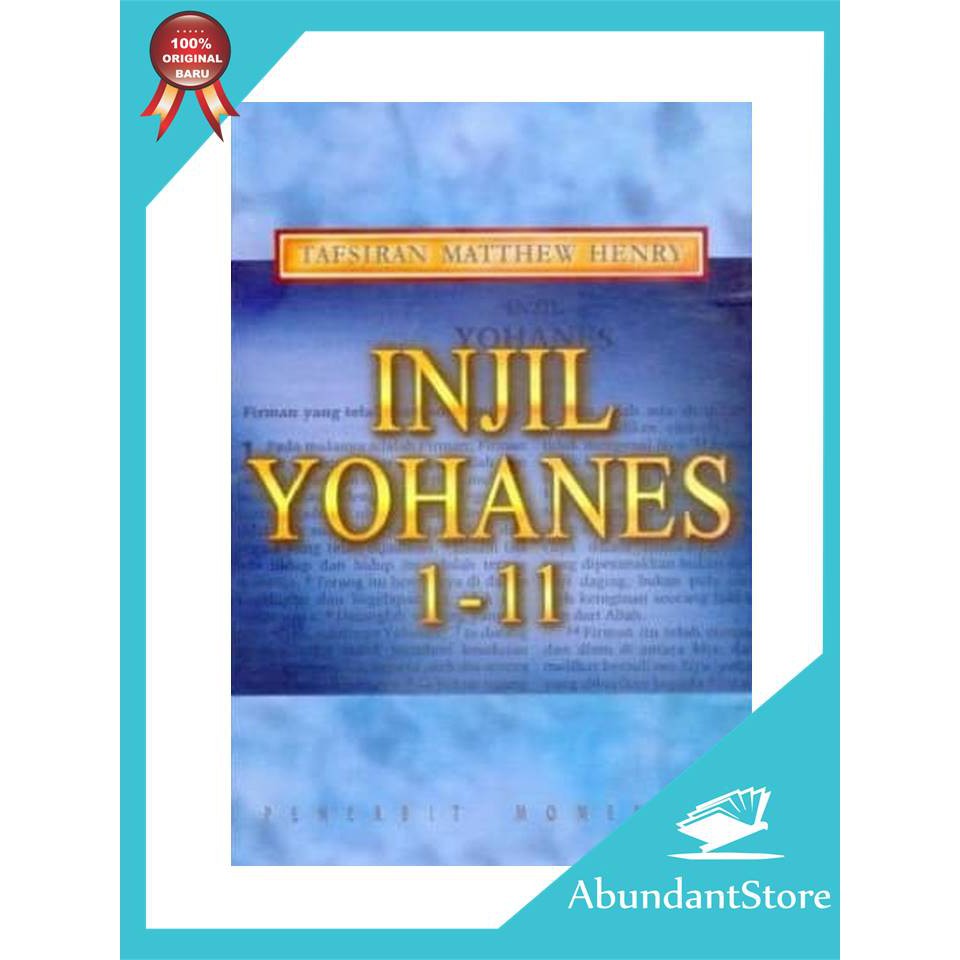 Buku Tafsiran Matthew Henry - Injil Yohanes 1-11