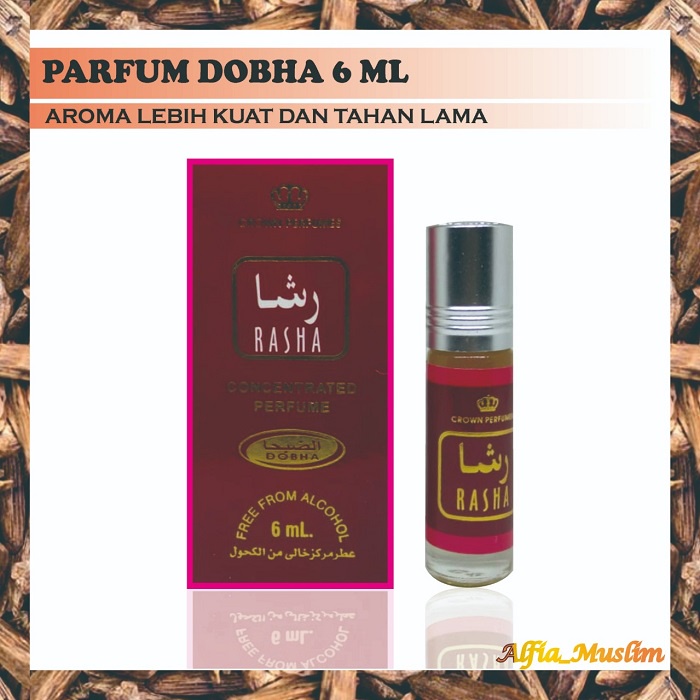 Parfum Shaikhah Non Al kohol Dobha 6 ML Roll On