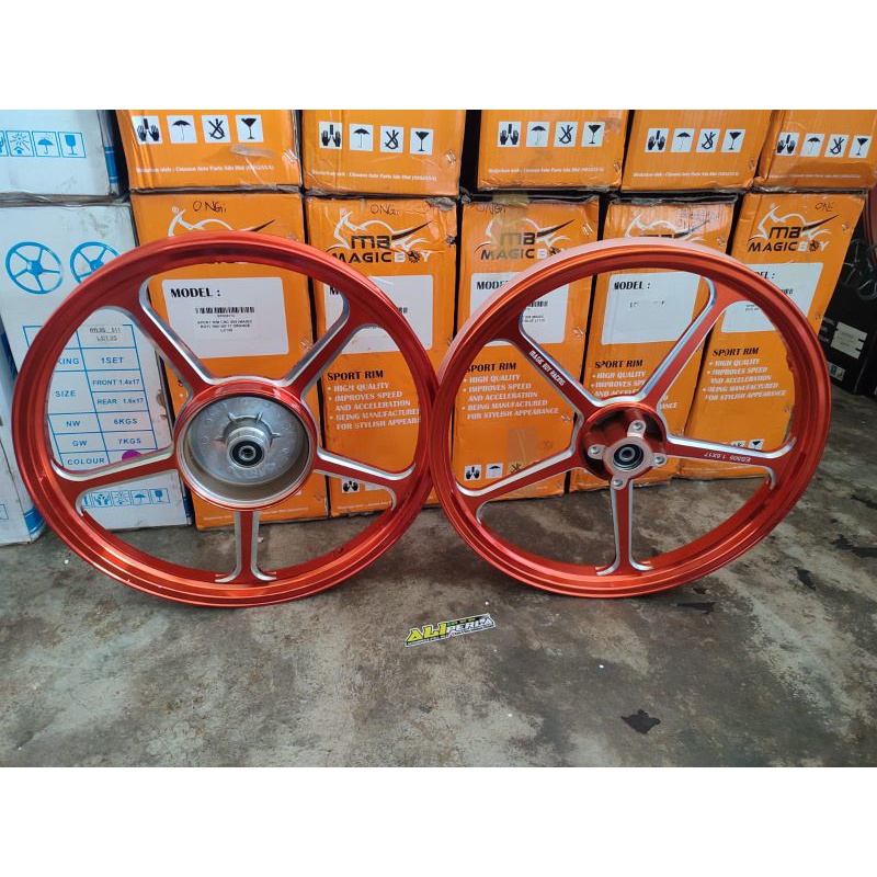 Velg Enkei 505 MAGIC BOY FIZR Jupiter Ukuran  160/160-17