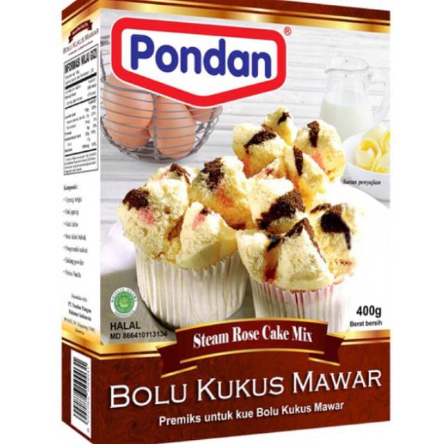 PONDAN Bolu Kukus Mawar
