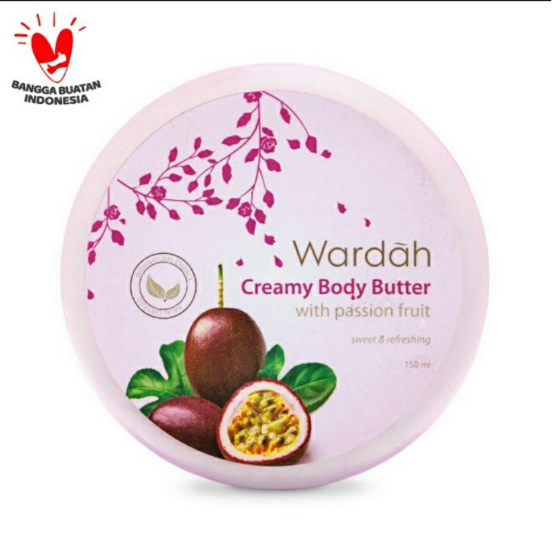 WARDAH CREAMY BODY BUTTER WITH PASSION FRUIT 150ML