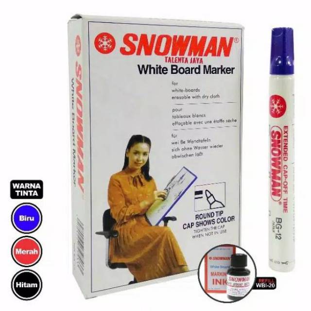 

SPIDOL WHITEBOARD SNOWMAN BG-12
