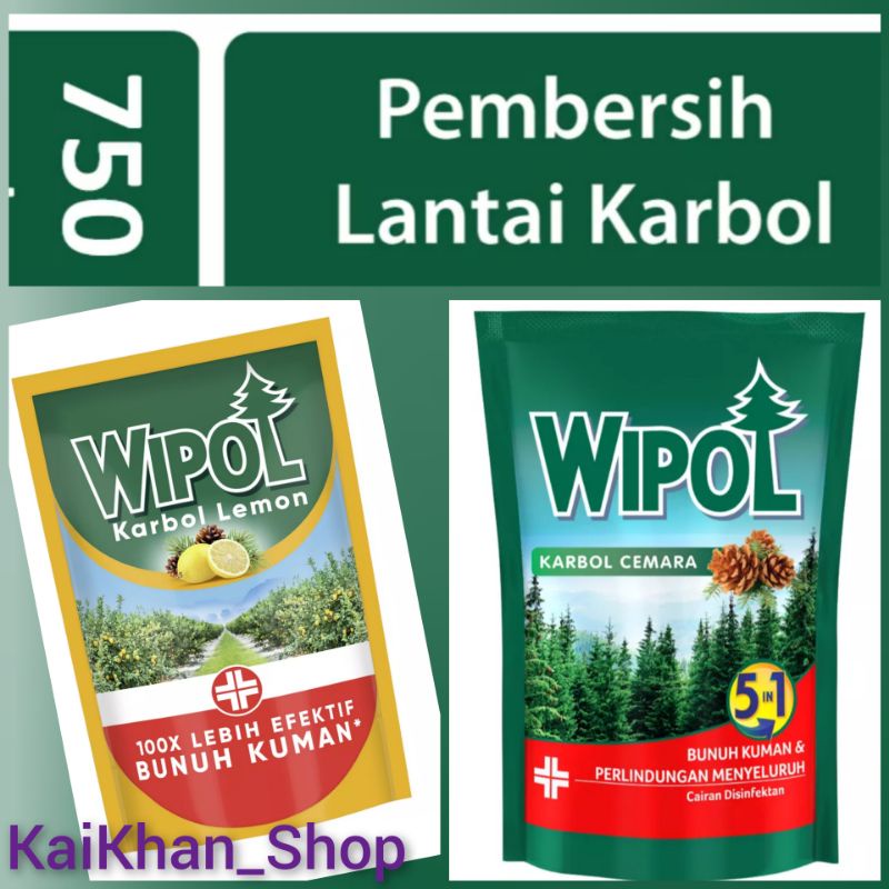 WIPOL Karbol Refill 750ml