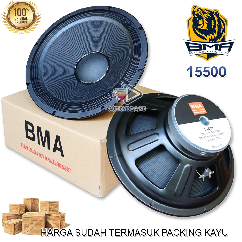 Spiker BMA 15500 Speaker Komponen 15 Inch Component Sound Sytem Original