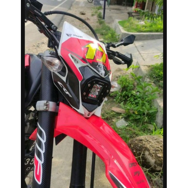 lampu depan, lampu utama klx, crf, cross, supermoto full LED