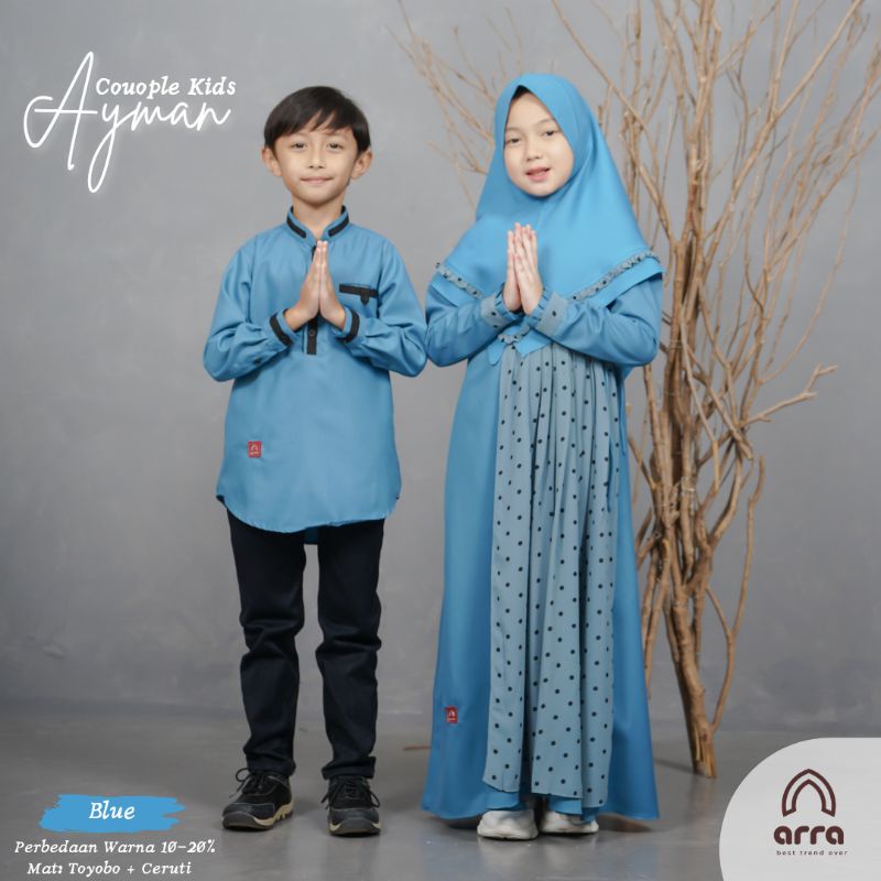 Gamis Sarimbit Keluarga Ayah Ibu Anak Series Ayman Warna Blue Original Premium Pasangan Couple Busana Muslim Kapel Kondangan Terbaru Baju Couple Keluarga Muslim Sarimbit Keluarga 2023 Sarimbit 2023 Baju Kondangan Wanita Kekinian Jumbo