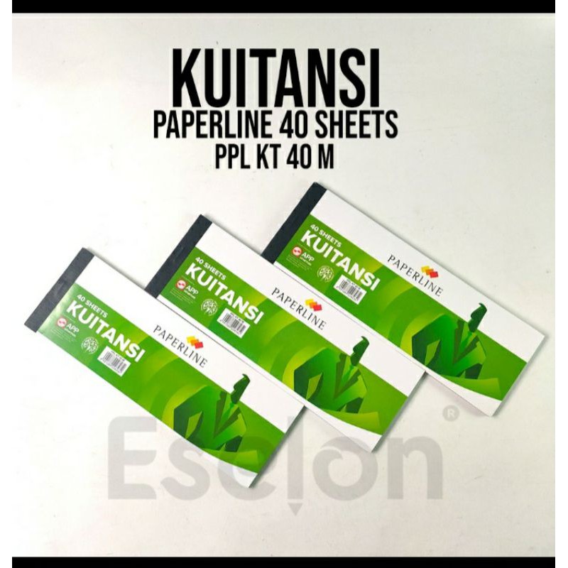 

KUITANSIPAPERLINE 40SHEETS