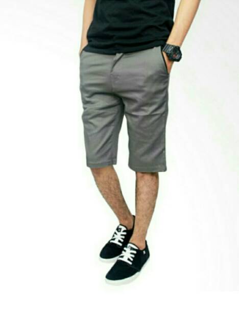 Celana Chino Stretch Pria Cinos Cowok Chinos Bahan Zaraman Pendek Size 29-38 NR_Outfit Official COD