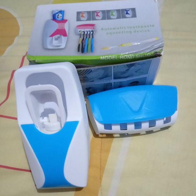 Dispenser Odol - Toothpaste Dispenser - Tempat Sikat Gigi Dan Odo