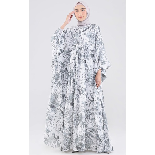 Long Dress Muslim Baju Dress Wanita Muslim Gamis Putih Wanita Muslimah Big Size Kondangan Kekinian G