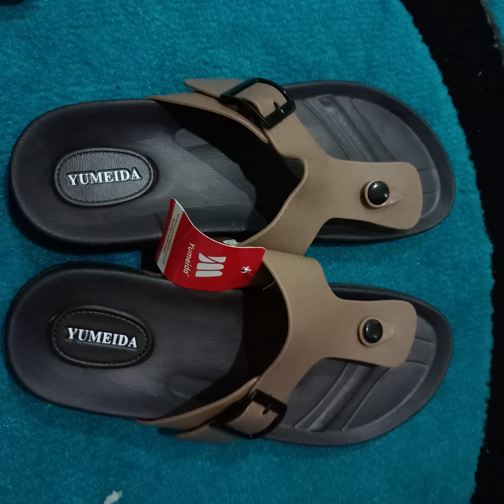 sandal jepit laki-laki yumeida GT 6102 L ukuran 38-43 cinta produk Indonesia