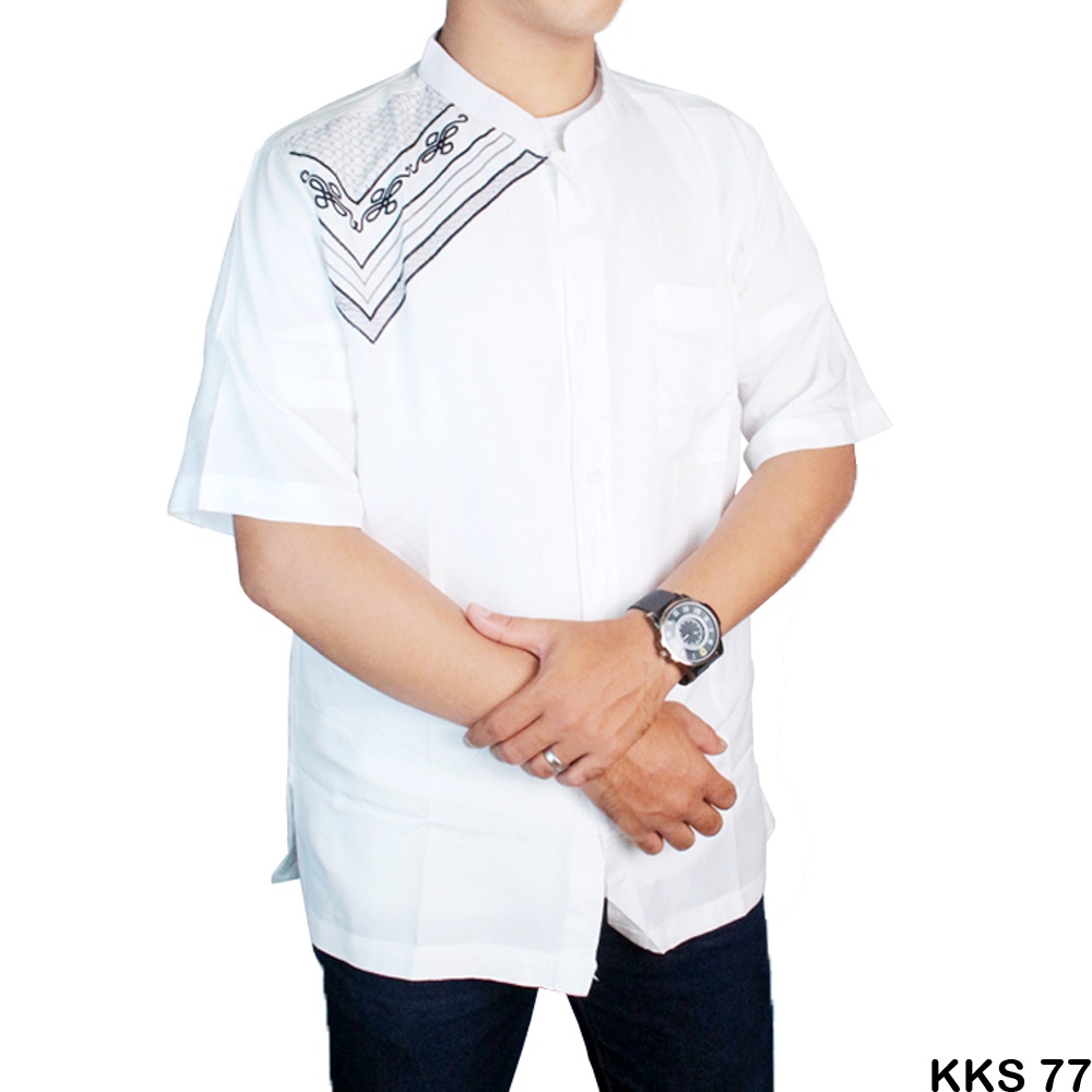 GIOFLO Kemeja Masa Kini Baju Koko Betawi