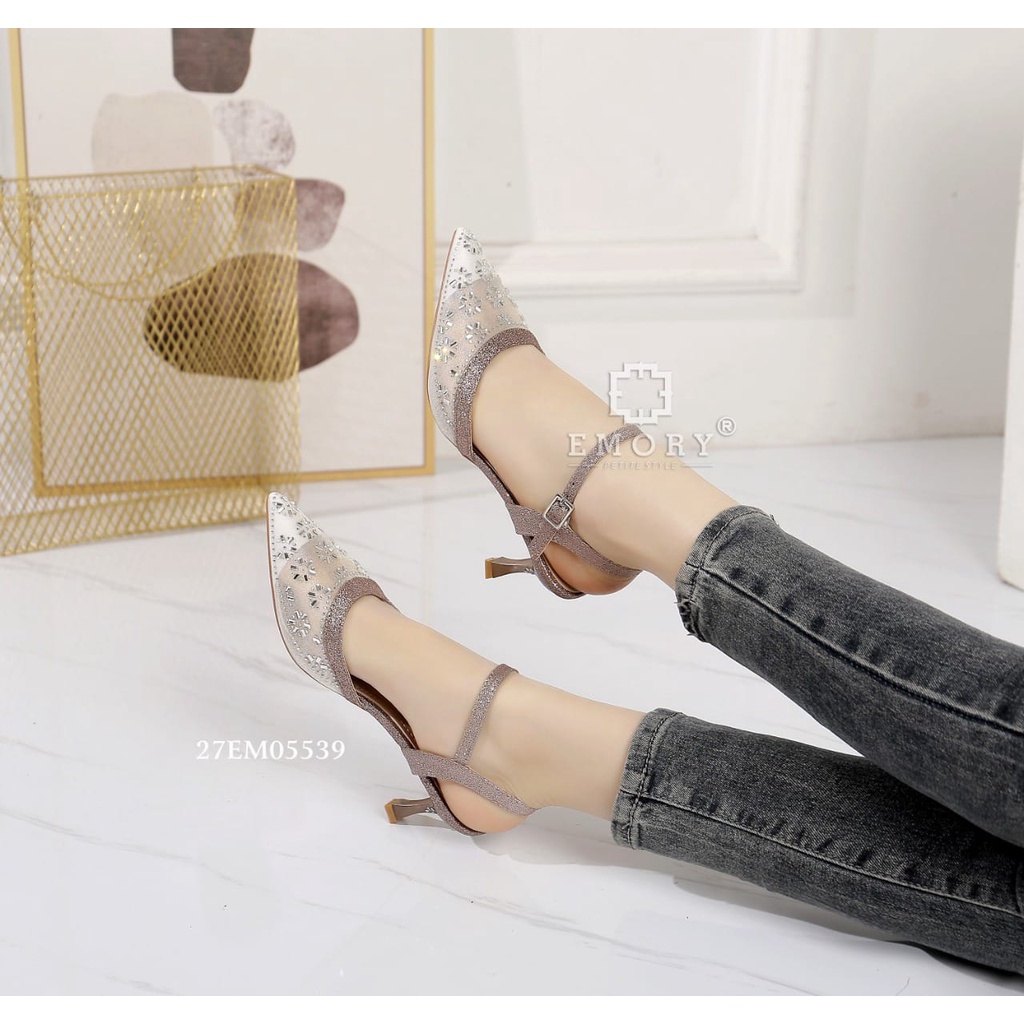 6.6 SALE &gt; EMORY Kiranny Sandal Heels Pesta 27EMO5539 3C2