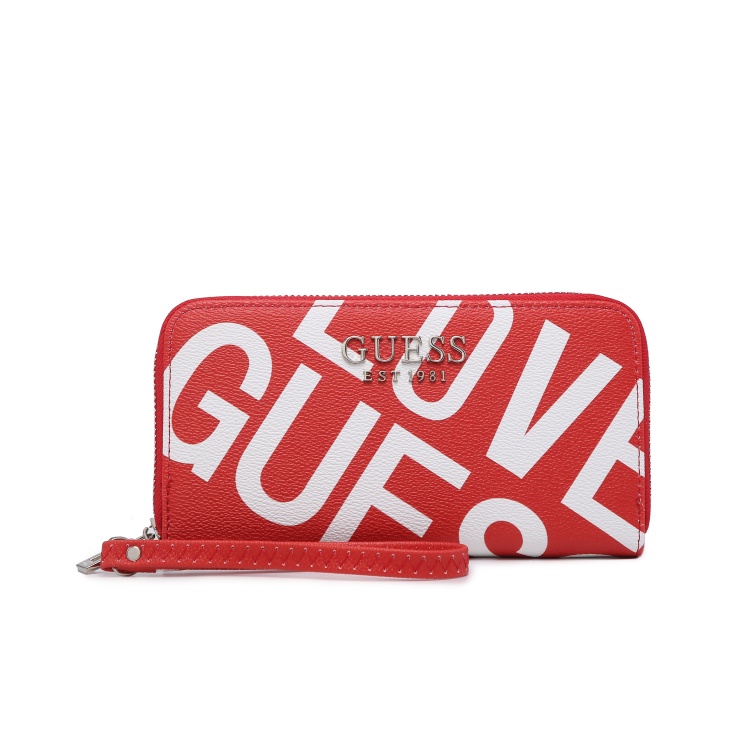 PGBAGS-DOMPET WANITA IMPORT *GUESS* LONG  WALLET ZIP WILDER PURSE/PREMIUM#900835