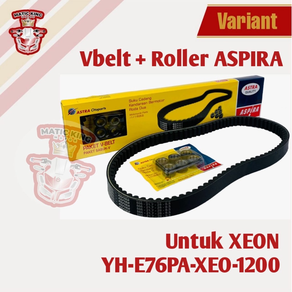 Vanbelt v belt Vanbelt fanbelt kit set assy Mio Nmax Aerox Lexi X Ride Fino FreeGo Gear Xeon ASPIRA ASTRA OTOPARTS