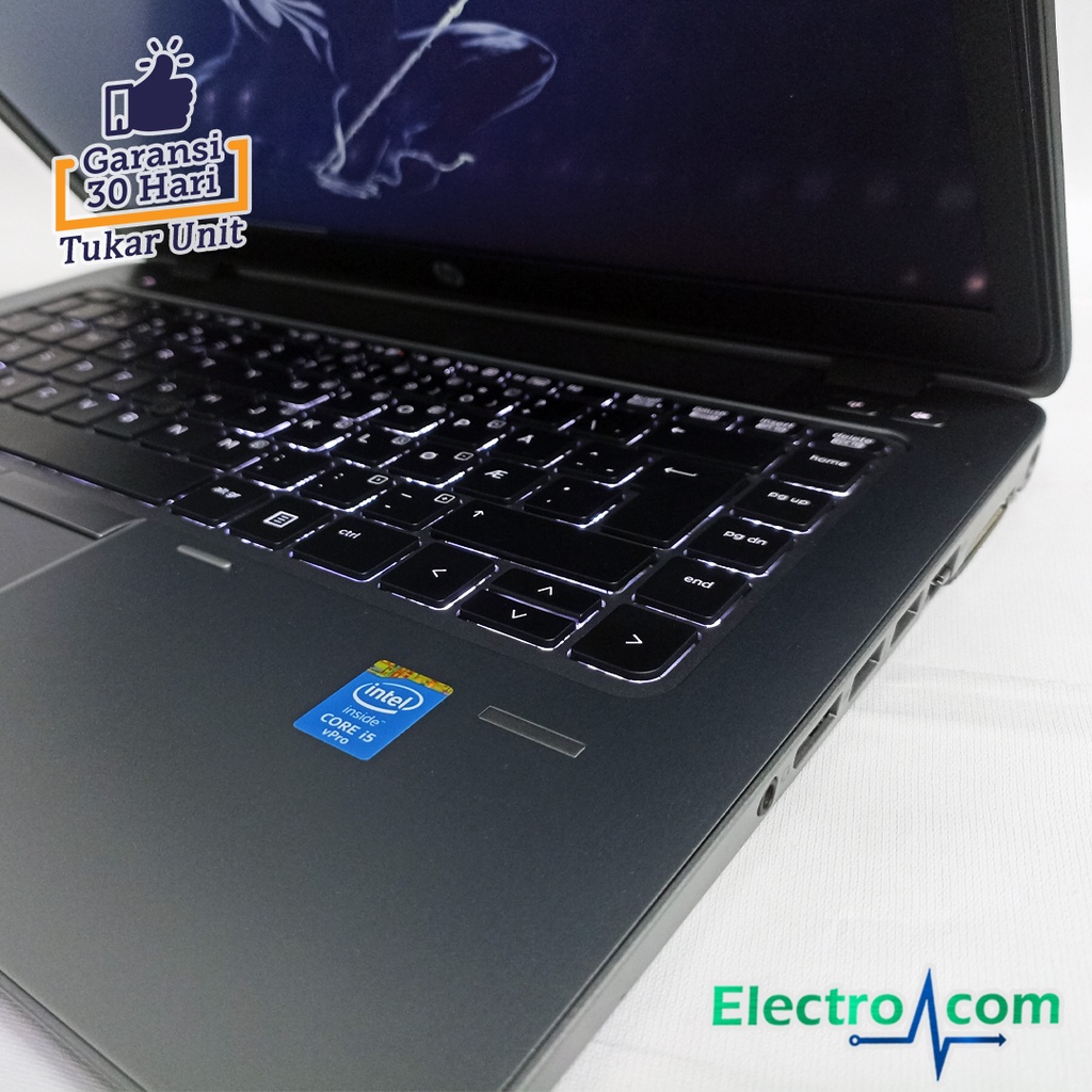 Laptop HP Elitebook 840 G2 i5 gen5 RAM 8GB SSD 256GB 14inch