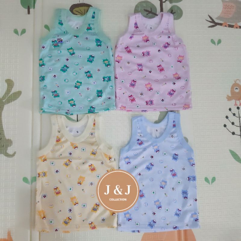 Kaos Singlet Bayi / Kaos Singlet Anak Motif