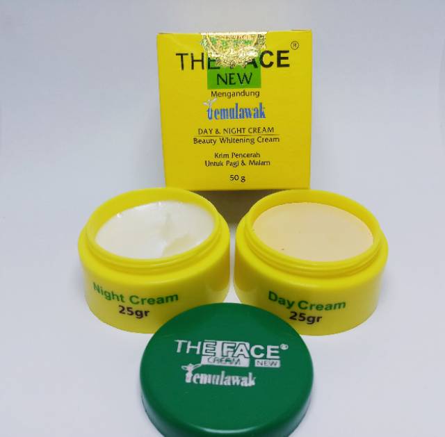 CREAM TEMULAWAK THE FACE ORIGINAL SIANG &amp; MALAM BPOM