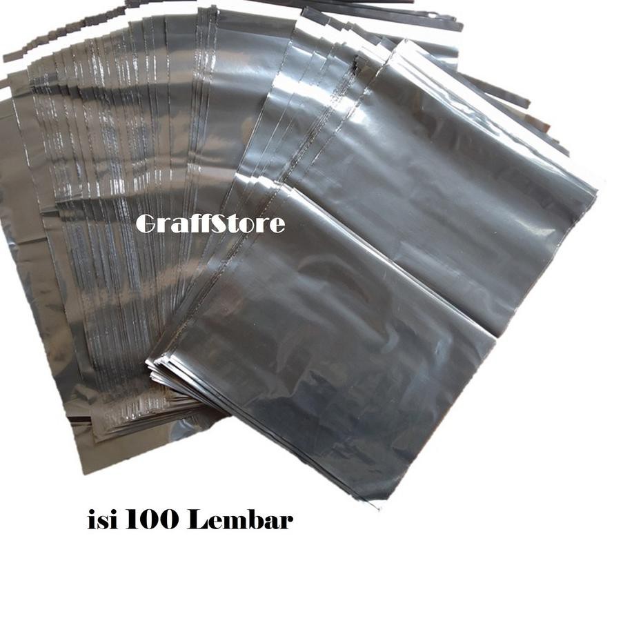 

☼ china Plik Packing online sh Polymailer 25x40 warna Hitam Pum Glossy isi 100 lear Ready❤️
