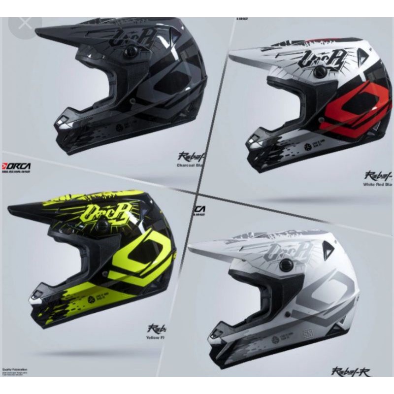 HELM TRAIL RSV ORCA REBEL - R NEW EDITION