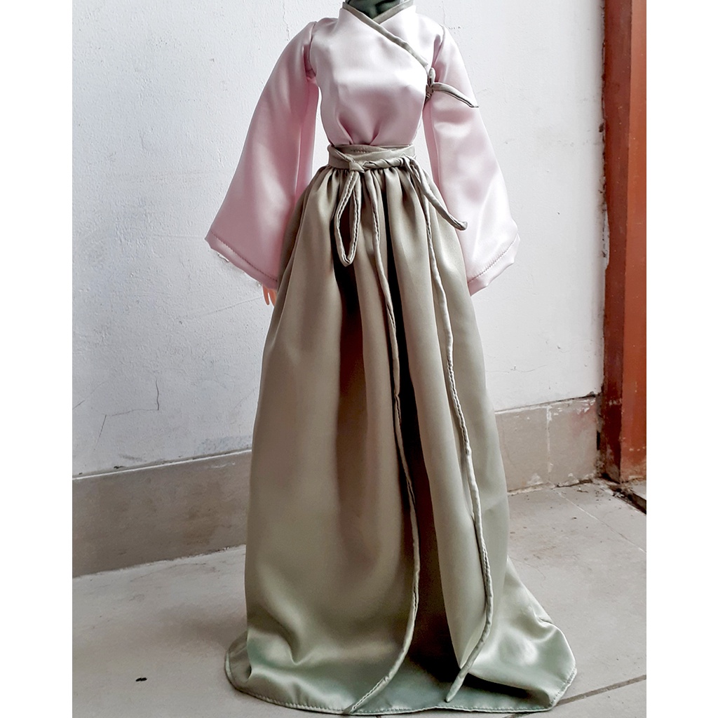 Baju Tradisional China Hanfu Boneka BJD 60cm HANDMADE (I)