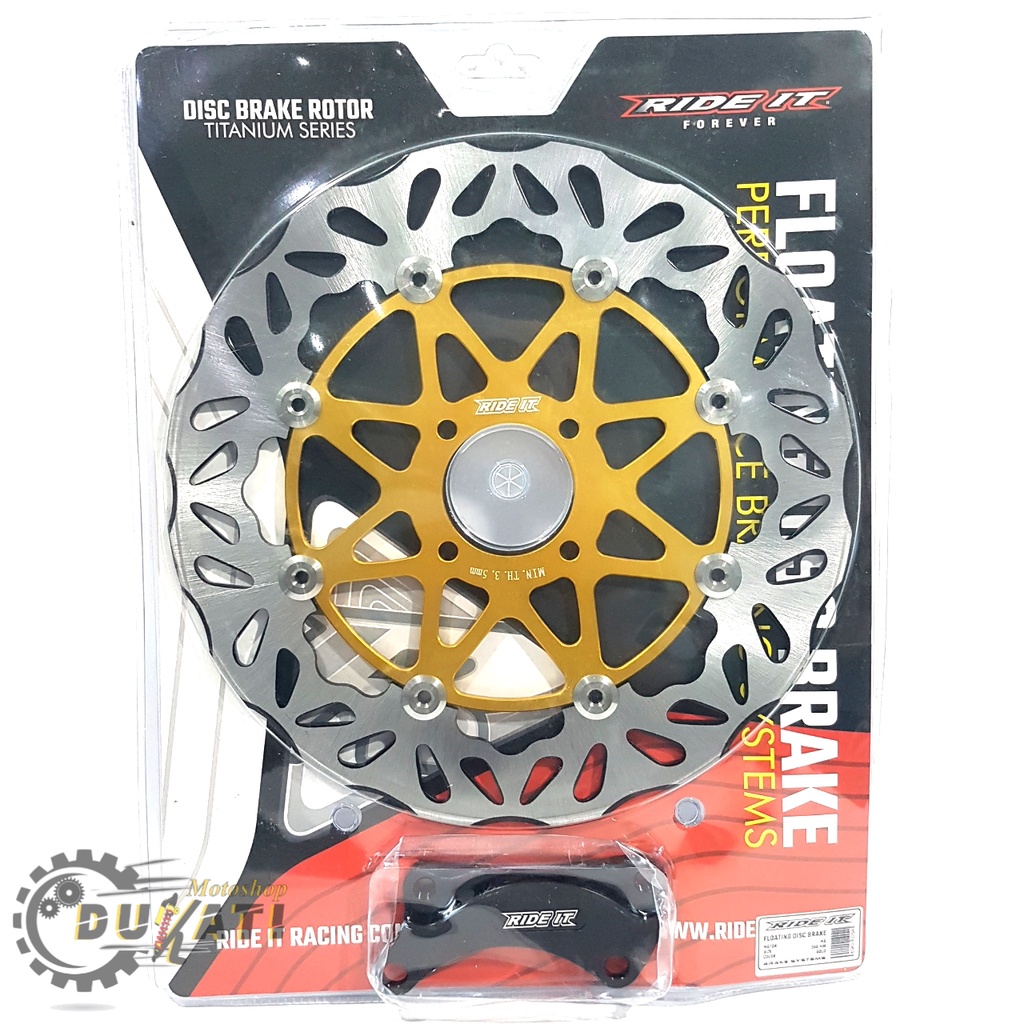 PIRINGAN CAKRAM RIDE IT MX 300 MM disc brake depan merek ride it cnc Yamaha Jupiter