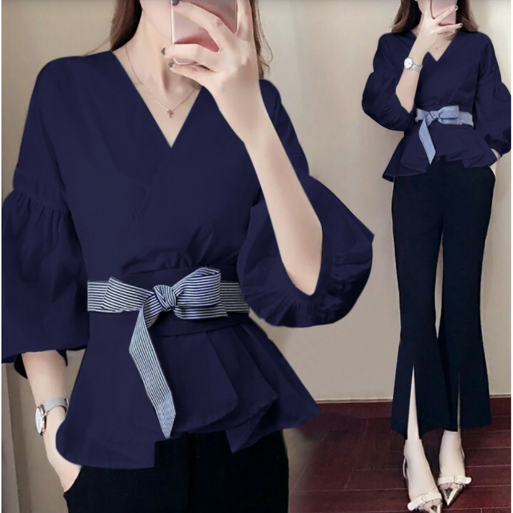 QWFASHION-PROMO-ATASAN WANITA TERBARU-BLOUSE WANITA TERBARU-BLOUSE KIMONO-ATASAN KIMONO-BAJU ATASAN 