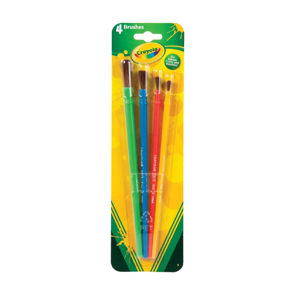 

Crayola Brush Set 4 (4pcs)