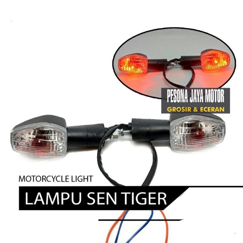 Sein Motor Lampu Sen Model Tiger Revo Universal