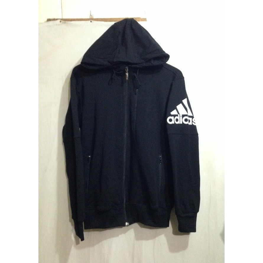 Perlengkapan Olahraga Jaket Hoodie Adidas Daybreaker Black