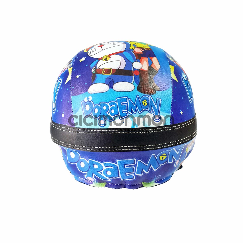 SPECIAL Helm Anak Retro Karakter Doraemon