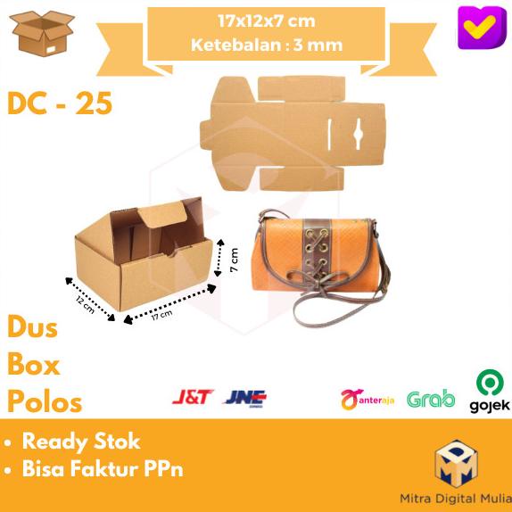 

Kardus Dus Polos DC-25 Diecut 17 x 12 x 7 Box Makanan / Hampers