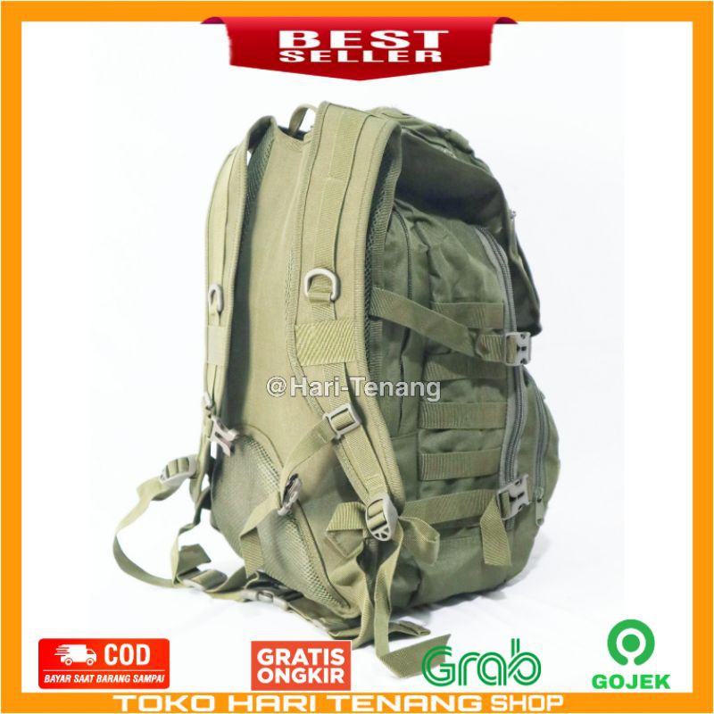 Tas tactical ransel original silver knight 9900 bahan kanvas import/tas punggung tactical waterproof