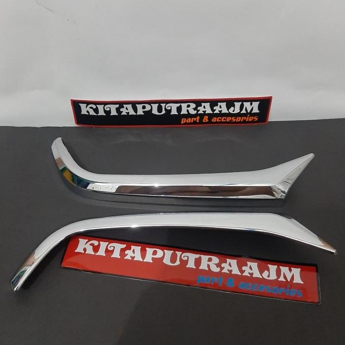 list bumper depan chrome avanza xenia lis grill avanza xenia 2019