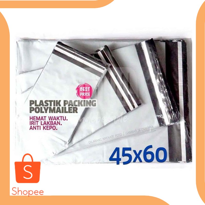 

Promo accessories Polymailer amplop polymailer plastik packing ukuran 45 x Berkualitas