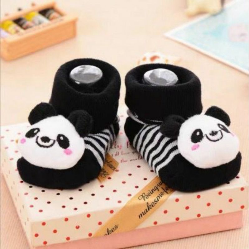 Kaos Kaki Bayi 3D ANTI SLIP Baby Sock 0-9 Bulan SNI / Baby Shoes 3D Disney /Anti selip (Kaos Kaki 3D )