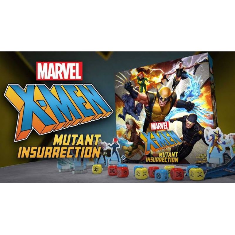 X-Men XMen Mutant Insurrection Board Game