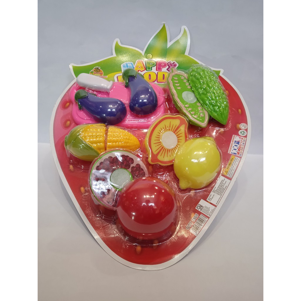 Buah Potong / Mainan Anak / Mainan Buah-Buahan