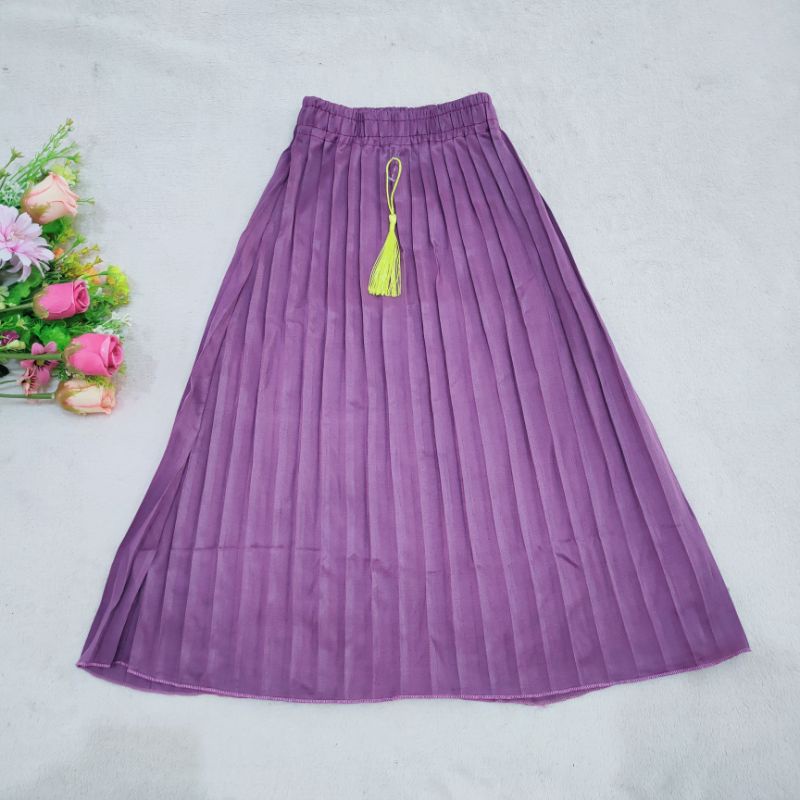 Rok Plisket Anak 2 3 4 Tahun cewek perempuan rok plisket premium HNS