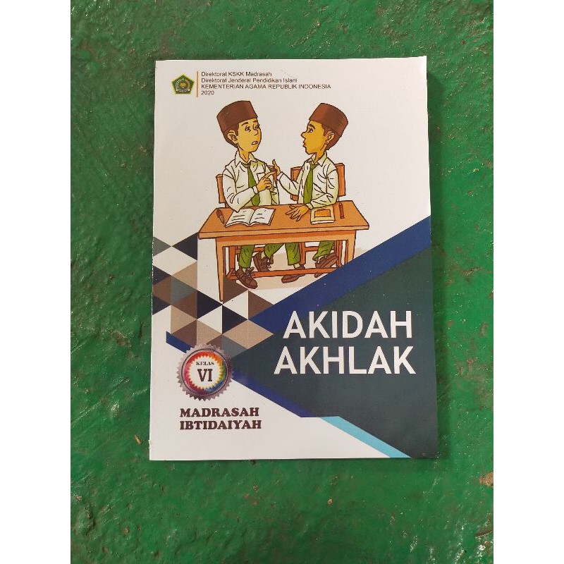 ORI buku teks siswa akidah akhlak k13 Depag kelas 6 edisi revisi 2020