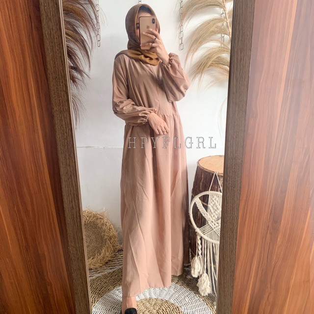 SIMPLY DRESS / DRESS TANGAN BALON / DRESS POLOS  sv     sh