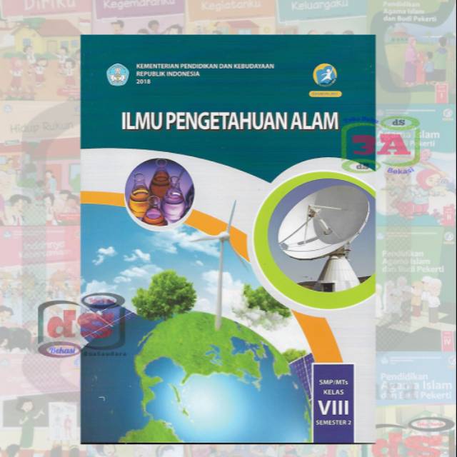 Jual Buku IPA Kelas 8 SMP semester 2 K2013 Edisi Revisi 2017 Indonesia